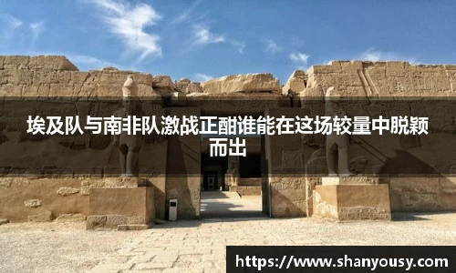 埃及队与南非队激战正酣谁能在这场较量中脱颖而出